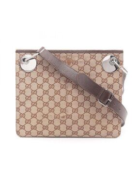 Gucci Shoulder Bag GG Canvas Beige